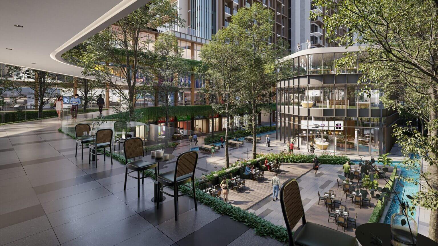 Phối cảnh dự án Aria Bay