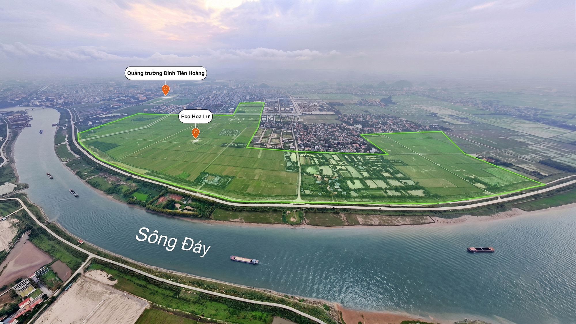 Vị trí Ecopark Ninh Bình